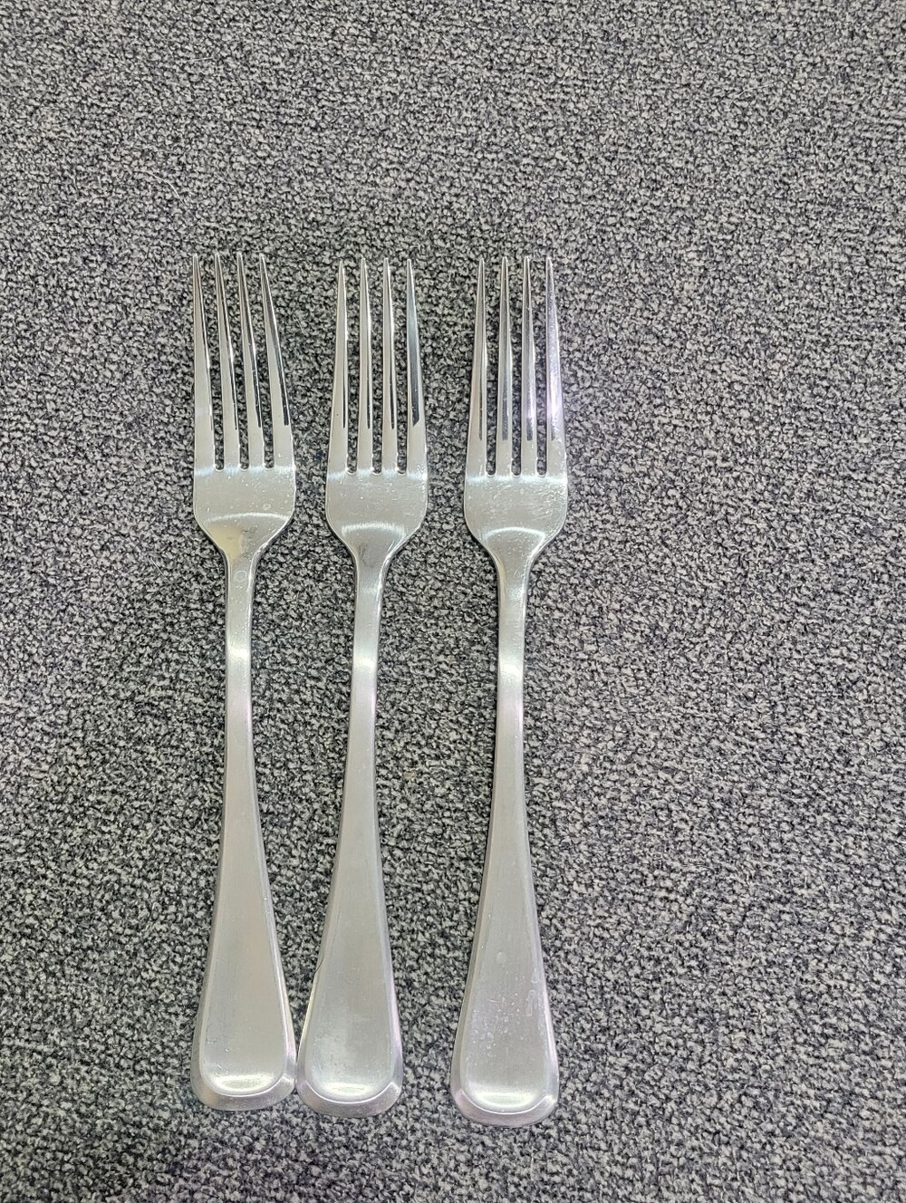 Mikasa COSMO SATIN 3 Dinner Forks 18/10 Stainless Steel Flatware